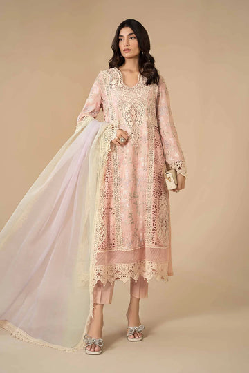3 Piece Elegant Stitched Suit